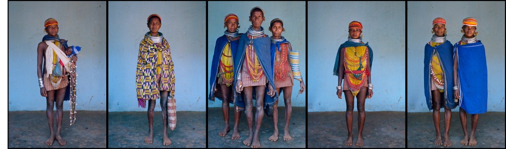 Bondo Women series - Odisha, India - photographed by David Katzenstein