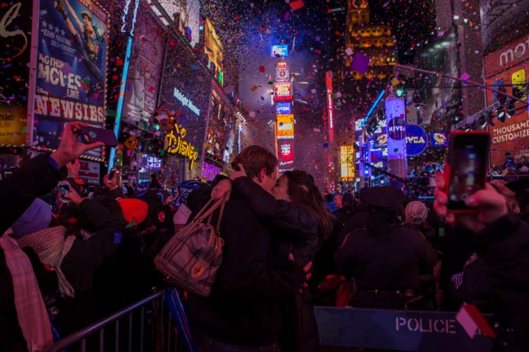 Times Square New Years Eve 2013